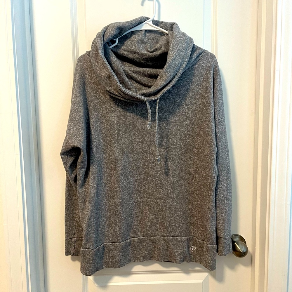 Cowl neck sweatshirt